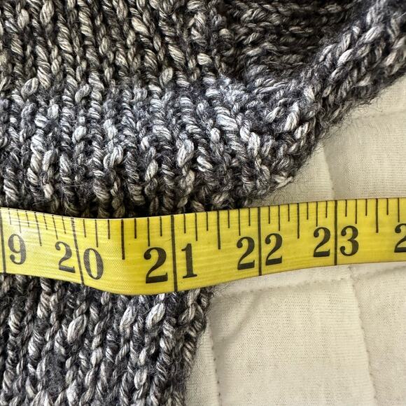 THEORY Womens Sweater Small Gray Slouchy Parkland Pullover Wool Blend Casual - Picture 9 of 12